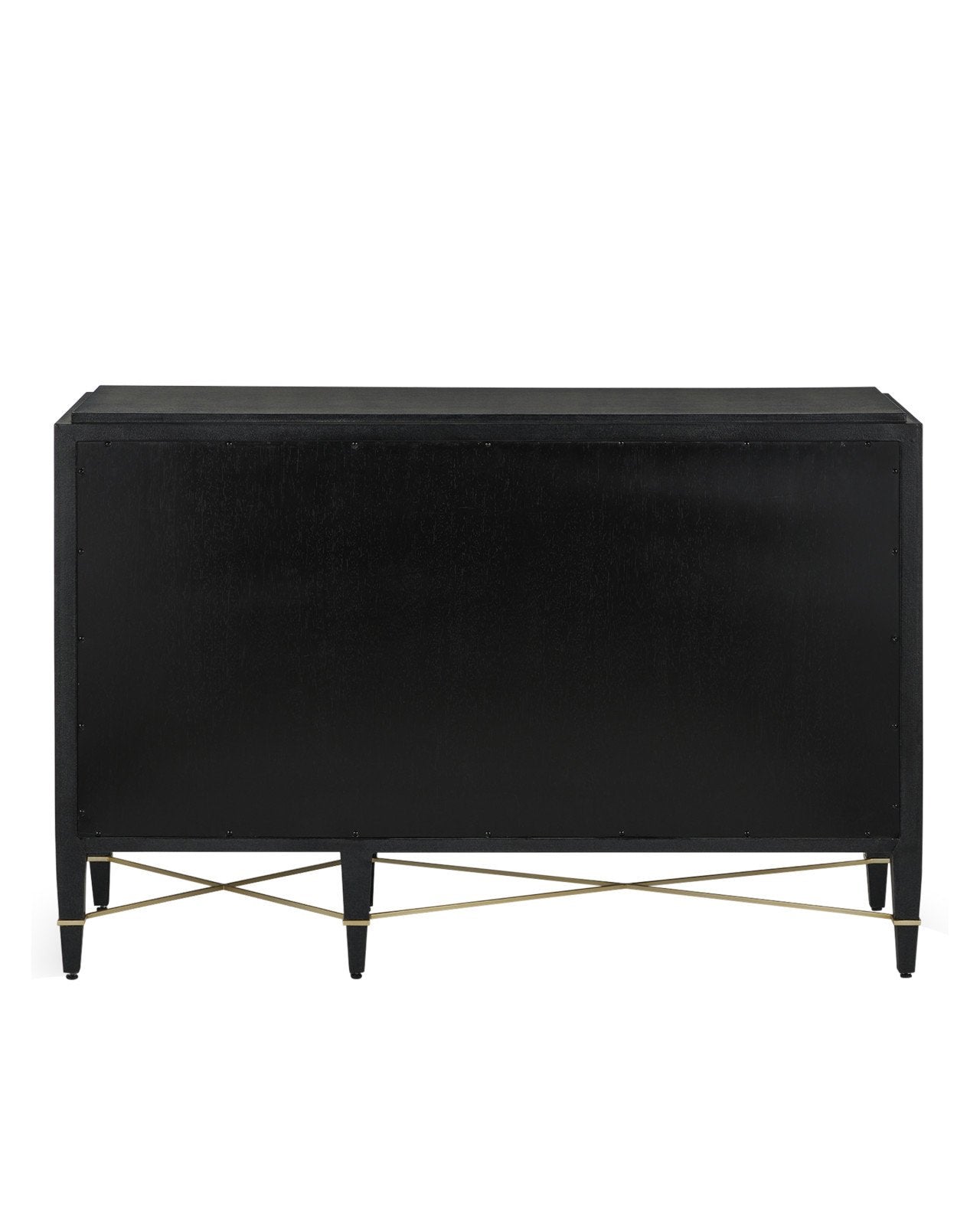 Verona Black Three-Drawer Chest