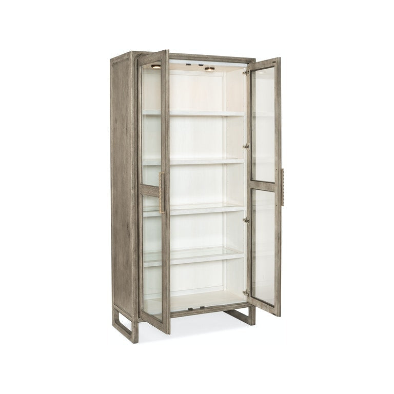 Sanderling Display Cabinet-Hooker-HOOKER-6350-75906-95-Bookcases & Cabinets-4-France and Son