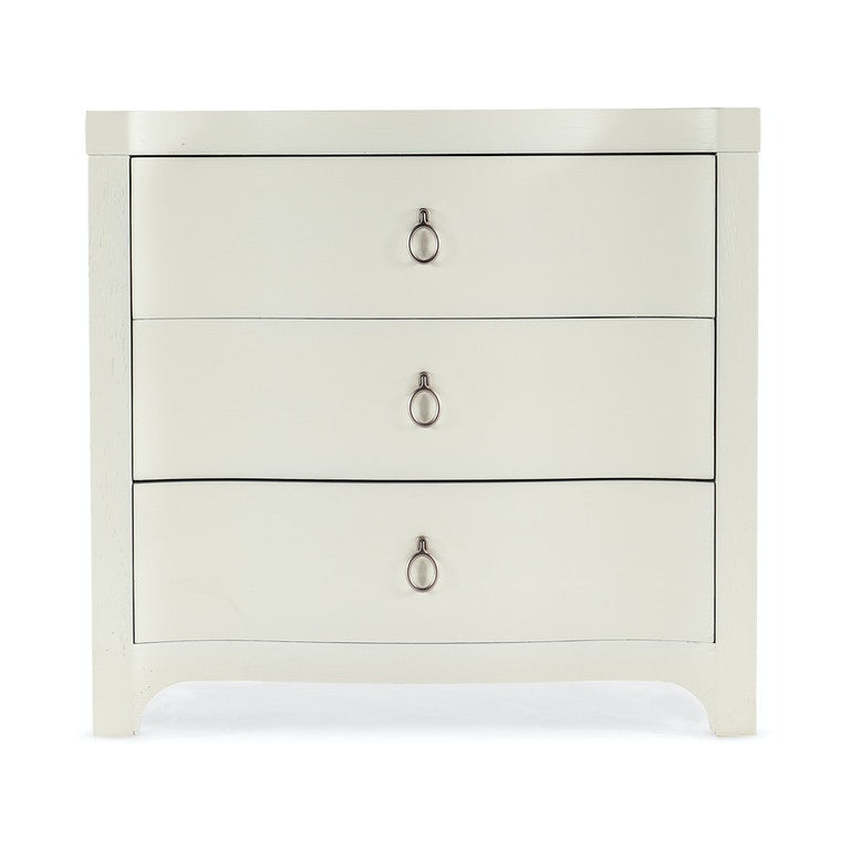 Antigua Three Drawer Nightstand-Hooker-HOOKER-6350-90116-02-Nightstandswhite-3-France and Son