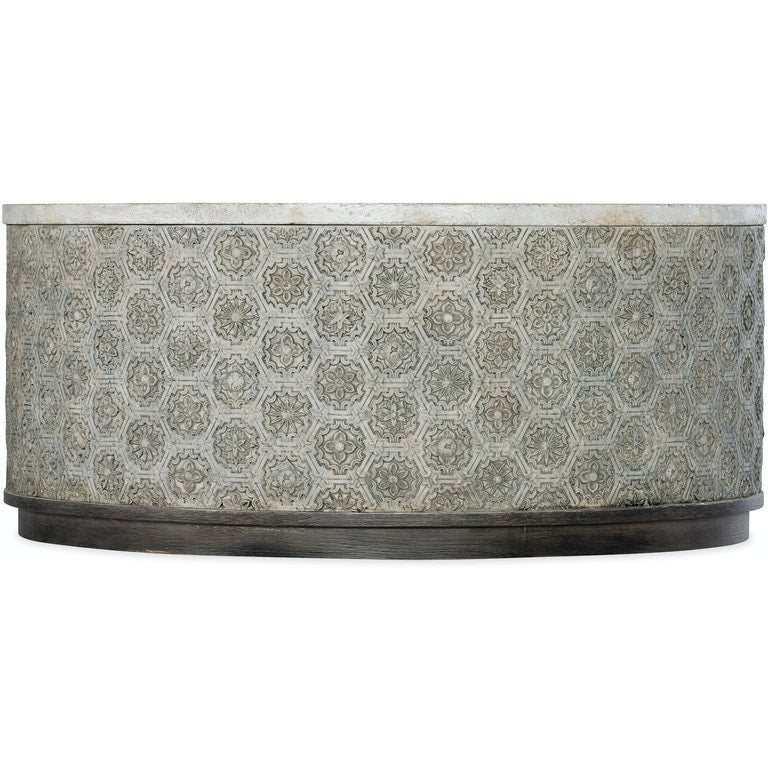 Greystone Round Cocktail Table-Hooker-HOOKER-638-80006-95-Coffee Tables-1-France and Son