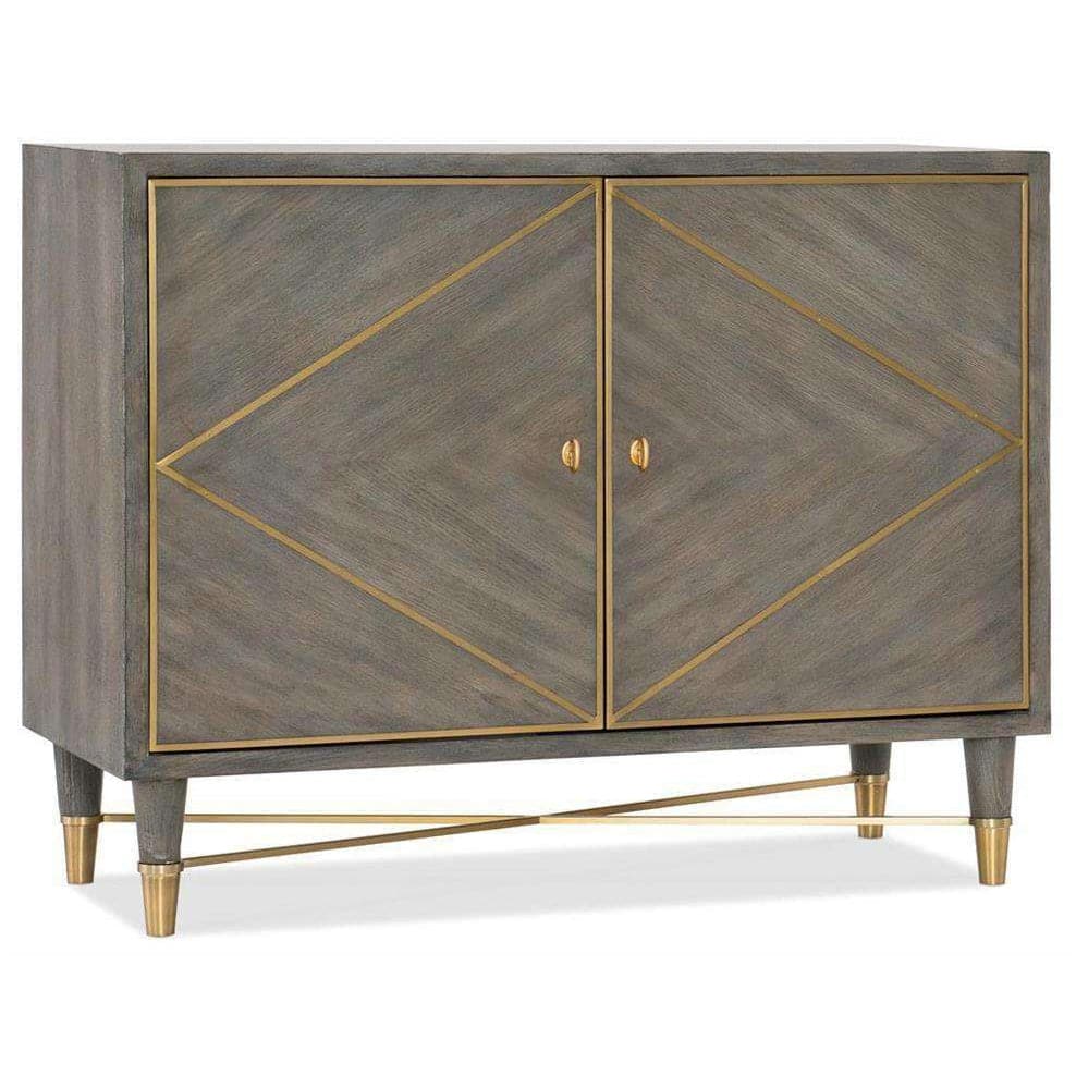 Melange Breck Chest-Hooker-HOOKER-638-85392-GRY-Sideboards & Credenzas-1-France and Son