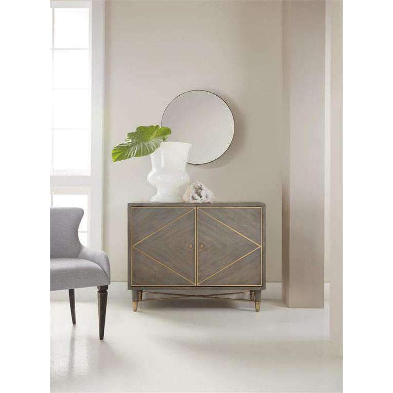 Melange Breck Chest-Hooker-HOOKER-638-85392-GRY-Sideboards & Credenzas-4-France and Son