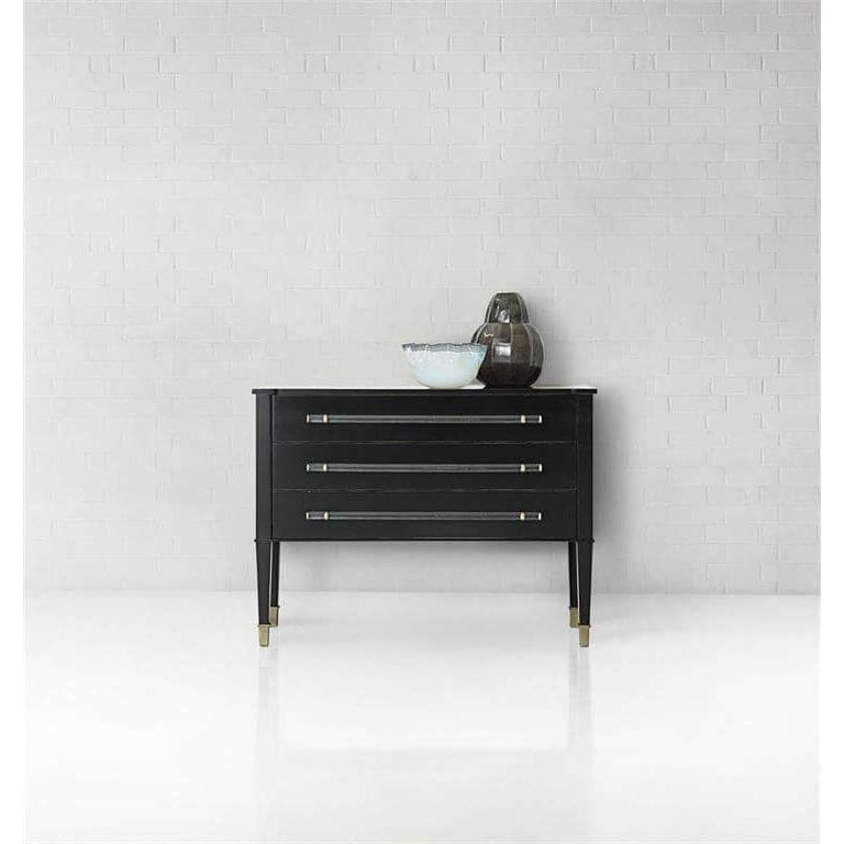 Melange Rowan Chest-Hooker-HOOKER-638-85432-BLK-Dressers-4-France and Son