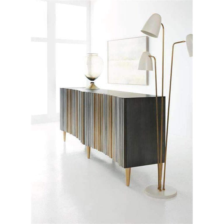 Melange Apollo Credenza-Hooker-HOOKER-638-85435-MTL-Sideboards & Credenzas-3-France and Son