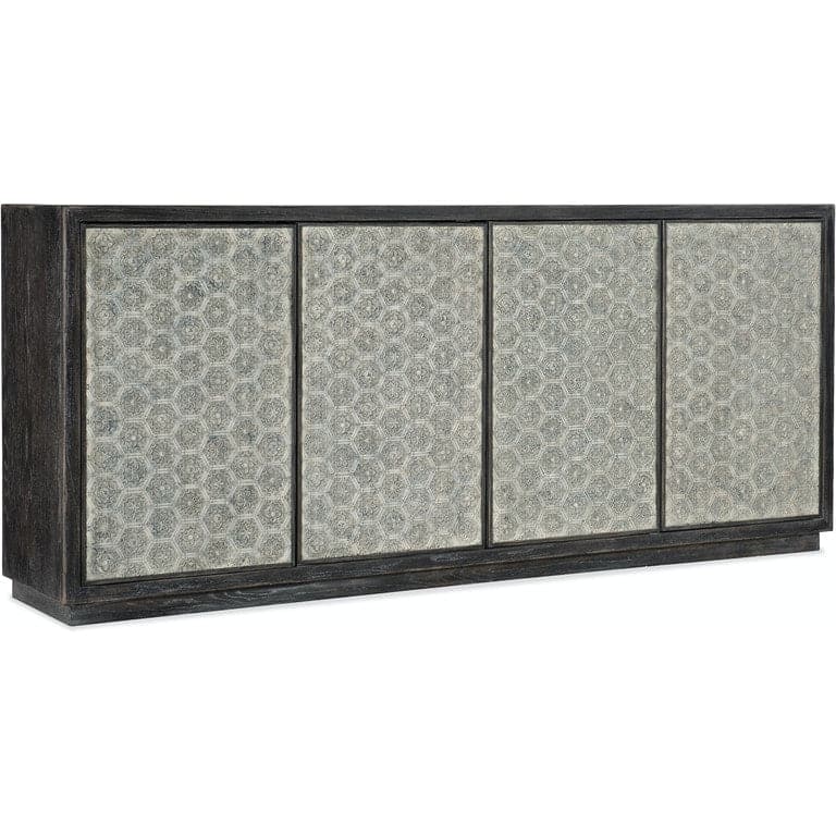 Greystone Four-Door Credenza-Hooker-HOOKER-638-85514-00-Sideboards & Credenzas-1-France and Son