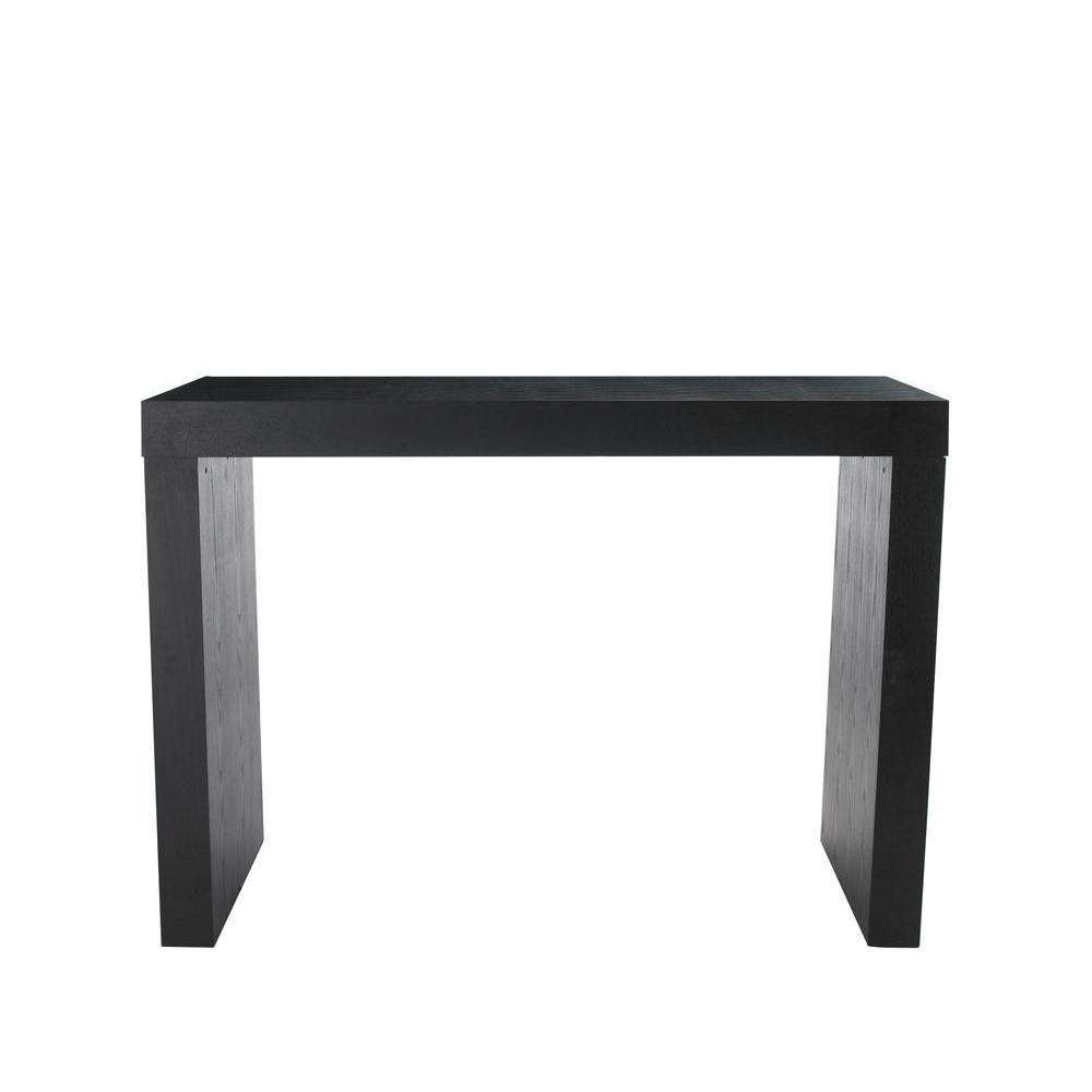 Faro Bar Table-Sunpan-SUNPAN-40257-Console TablesBlack-5-France and Son