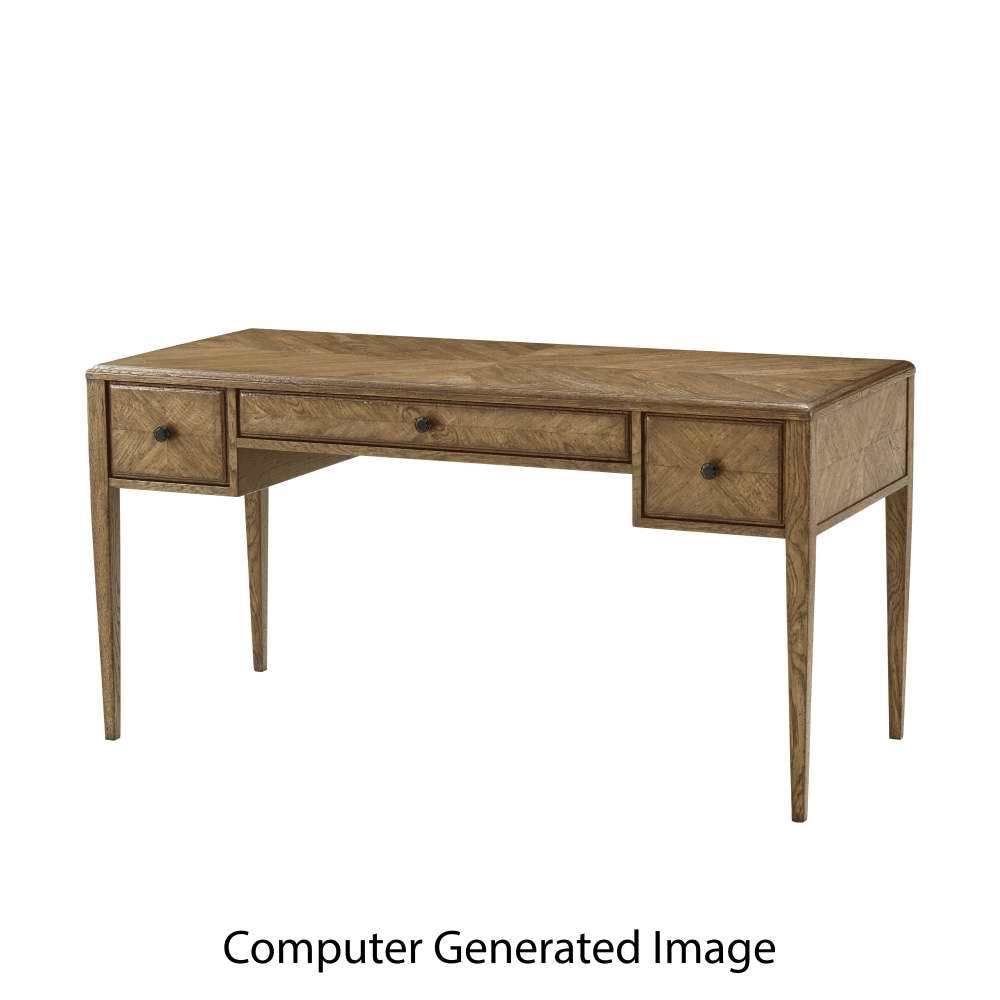 Nova Desk-Theodore Alexander-THEO-TAS71016.C253-DesksLight Brown-1-France and Son