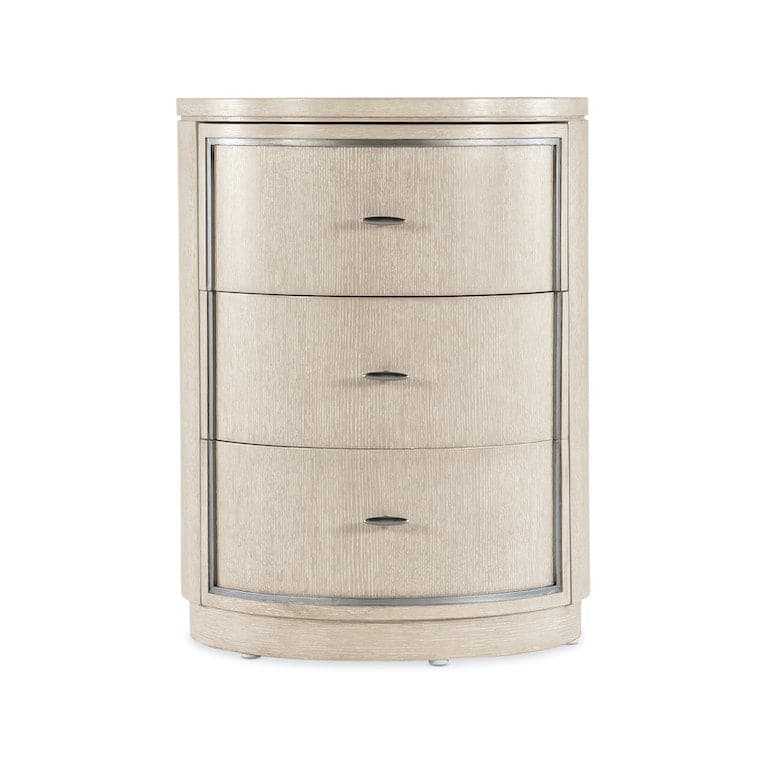 Nouveau Chic Round Nightstand-Hooker-HOOKER-6500-90015-80-Nightstands-2-France and Son