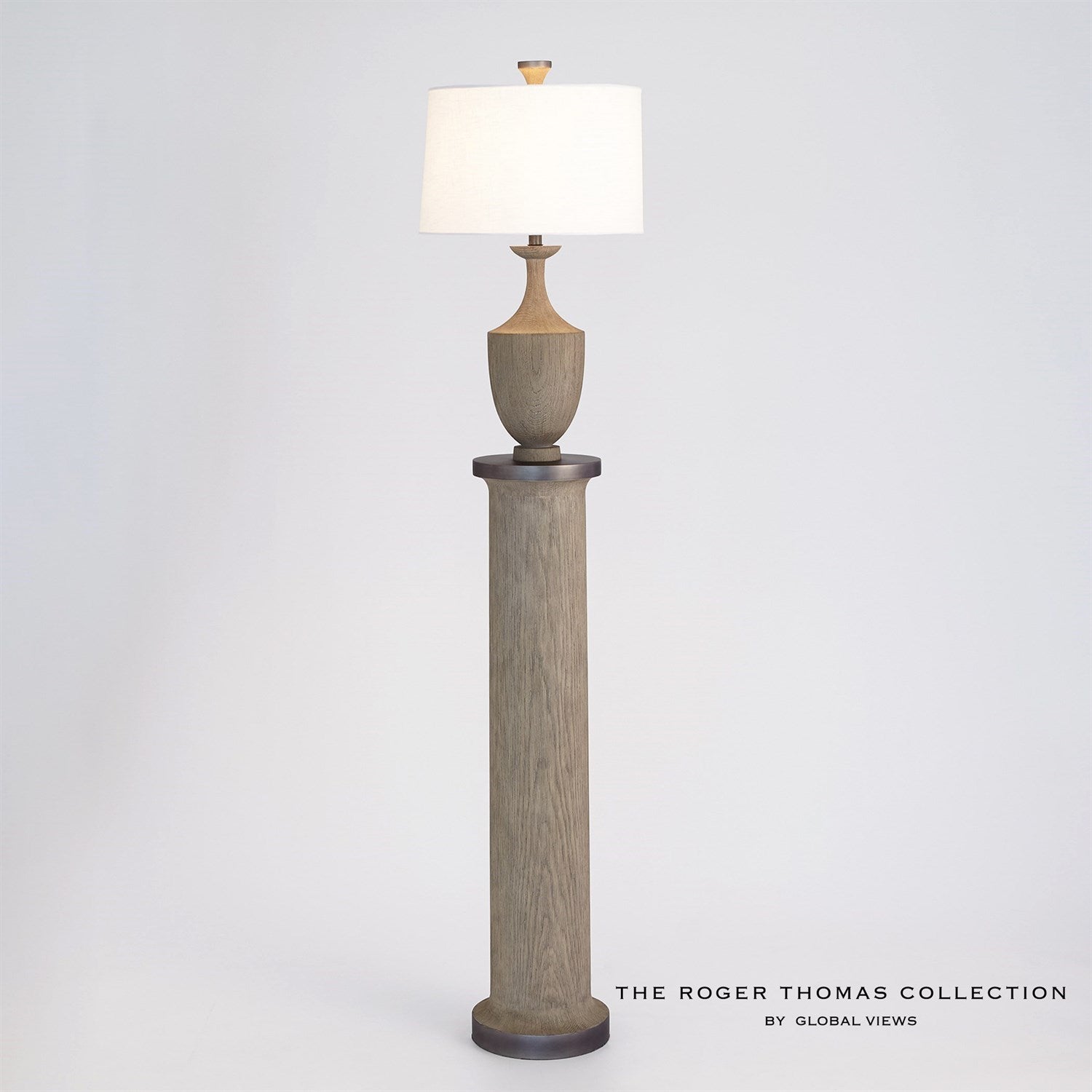 Column Floor Lamp-Global Views-GVSA-RT2013-Floor LampsGrey Sandblasted Oak-1-France and Son