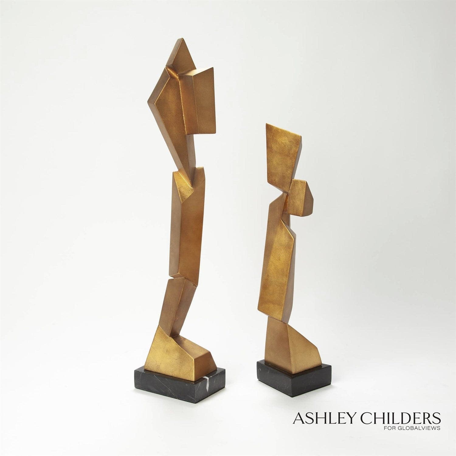 Facet Sculpture-Global Views-GVSA-ASH8.80023-Decorative ObjectsLarge-2-France and Son