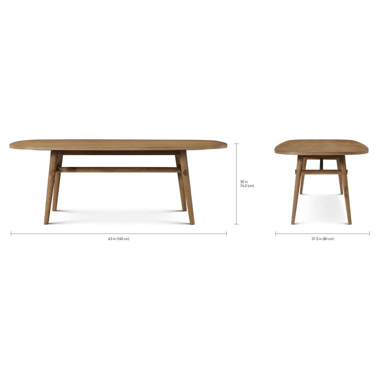 Madrid Oval Dining Table