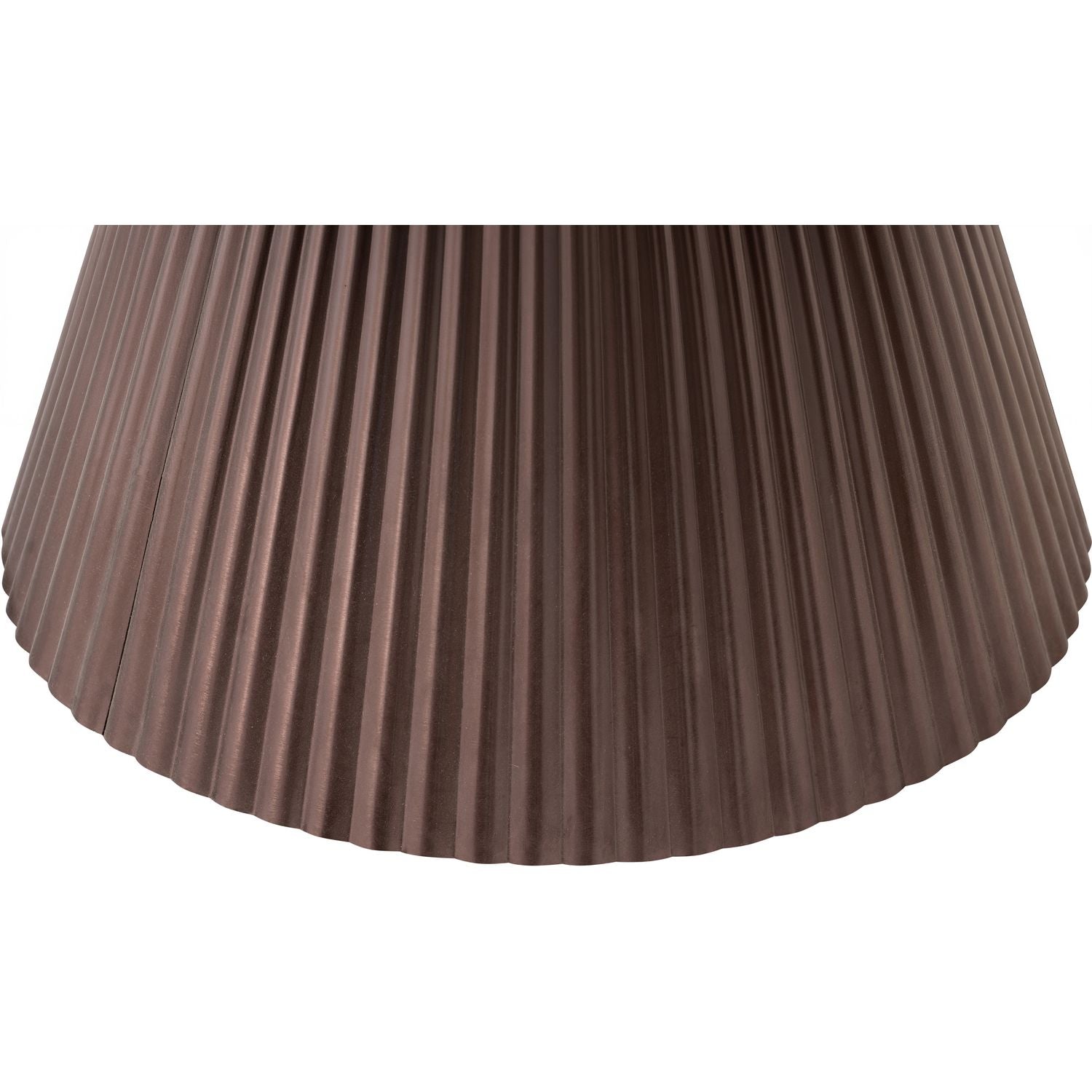 Cindra Genuine Marble Top And Iron Base Coffee Table — Brown / Bronzed Bronze