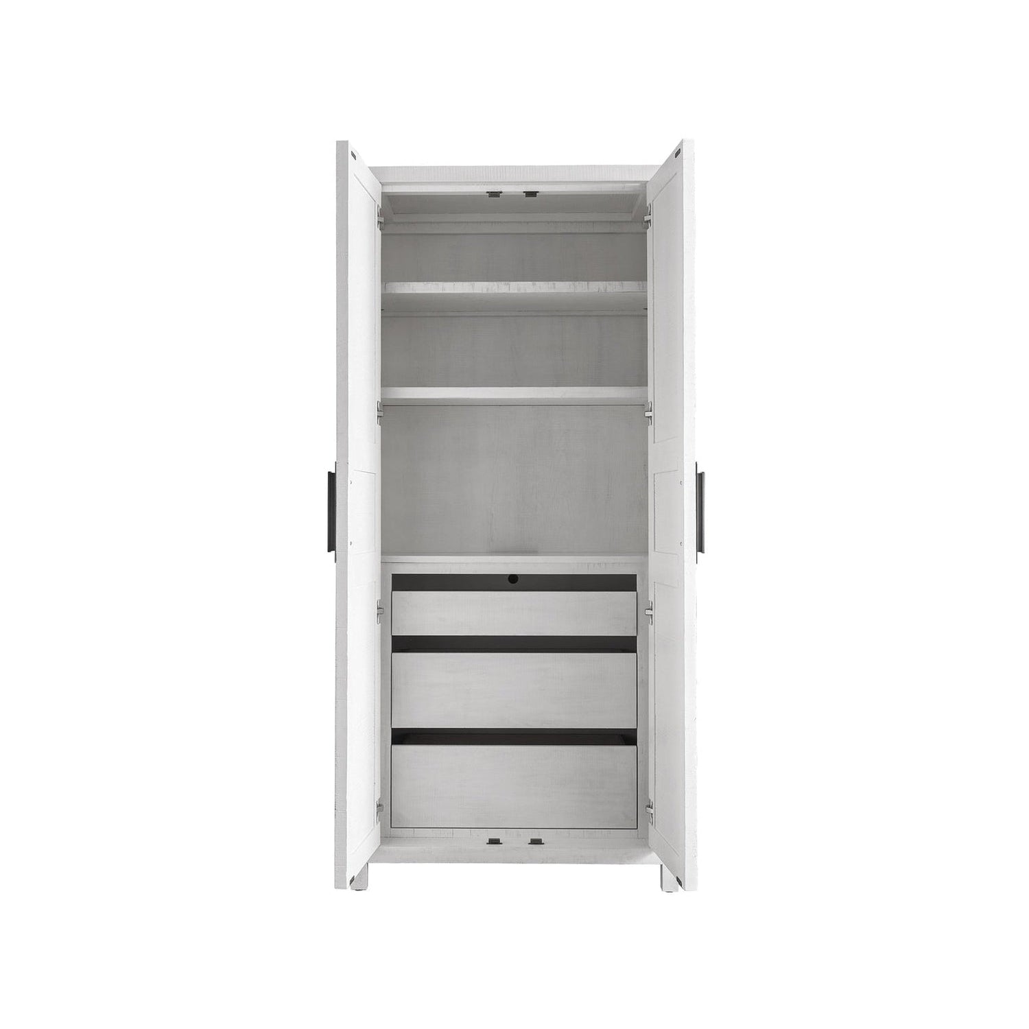 Morgan Utility Cabinet-Universal Furniture-UNIV-U011A674-Bookcases & CabinetsWhite-7-France and Son