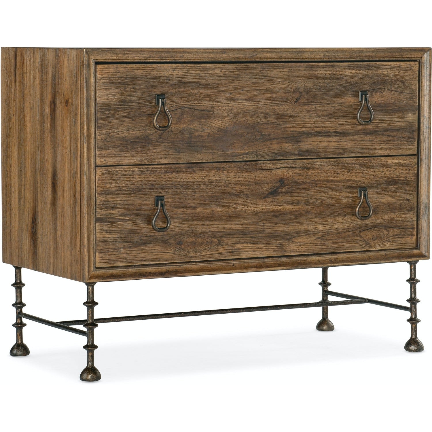 Big Sky Bachelors Chest-Hooker-HOOKER-6700-90017-85-DressersDark Wood-1-France and Son