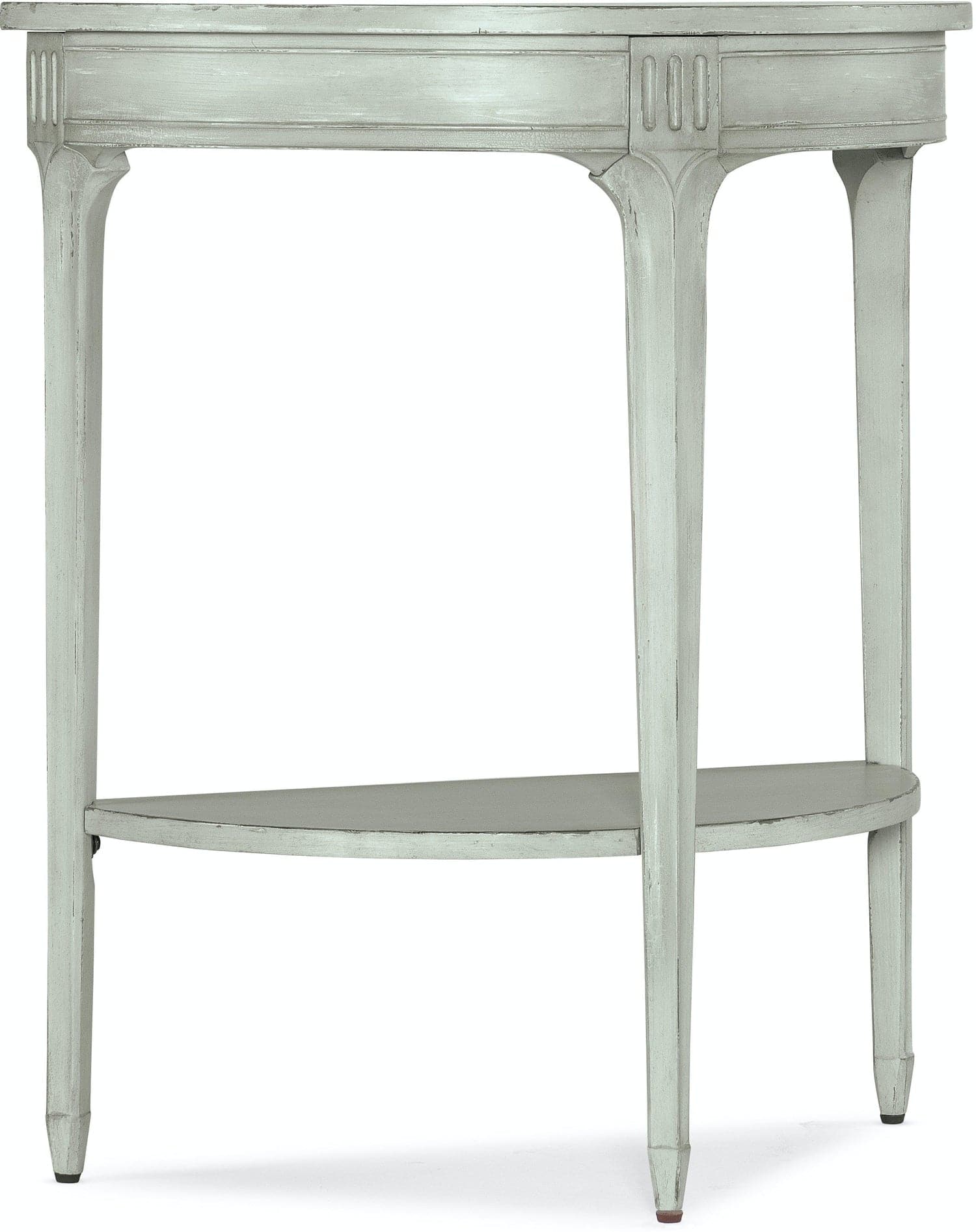 Charleston Demilune Accent Table-Hooker-HOOKER-6750-50003-40-Side TablesHaint Blue-3-France and Son