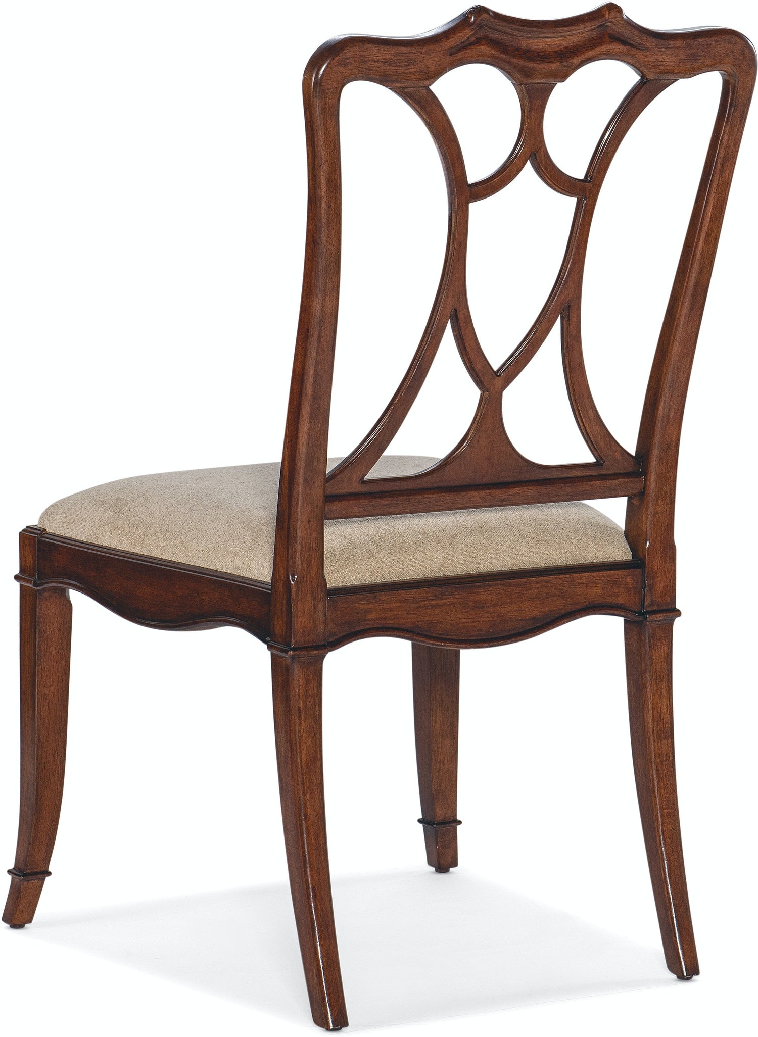 Charleston Upholstered Seat Side Chair-2 per carton/price ea-Hooker-HOOKER-6750-75310-85-Dining ChairsMaraschino Cherry-2-France and Son