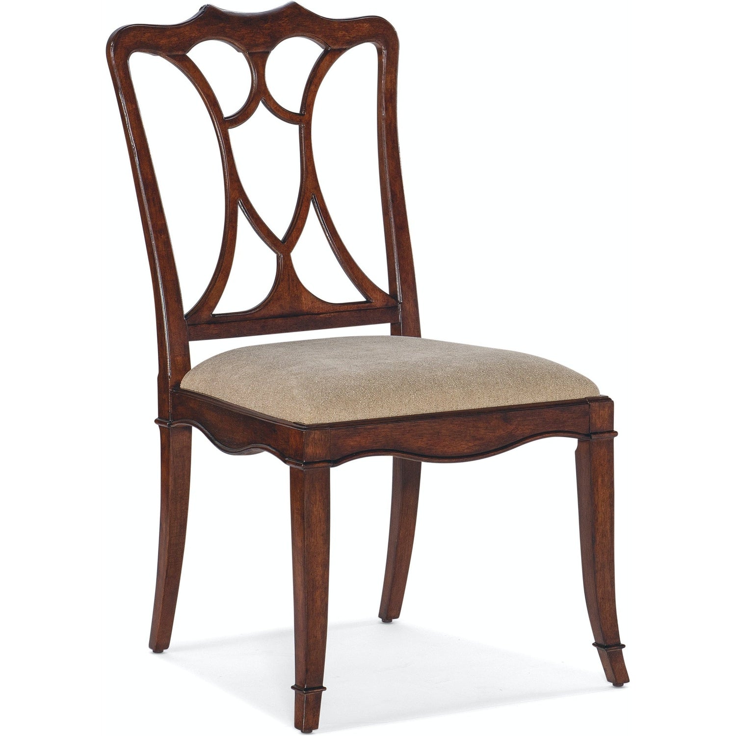 Charleston Upholstered Seat Side Chair-2 per carton/price ea-Hooker-HOOKER-6750-75310-85-Dining ChairsMaraschino Cherry-1-France and Son