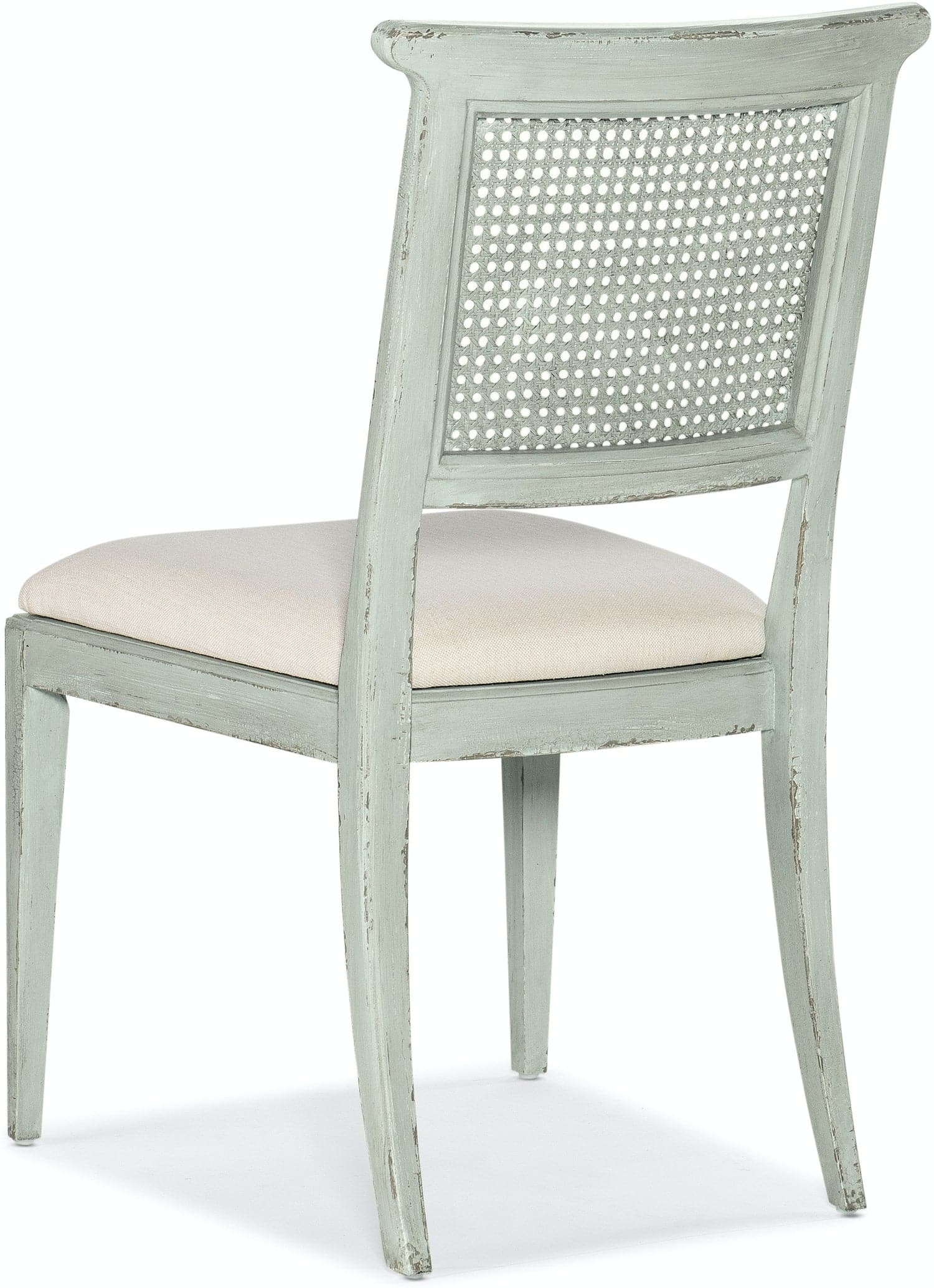 Charleston Upholstered Seat Side Chair-2 per carton/price ea-Hooker-HOOKER-6750-75410-05-Dining ChairsMagnolia White-8-France and Son