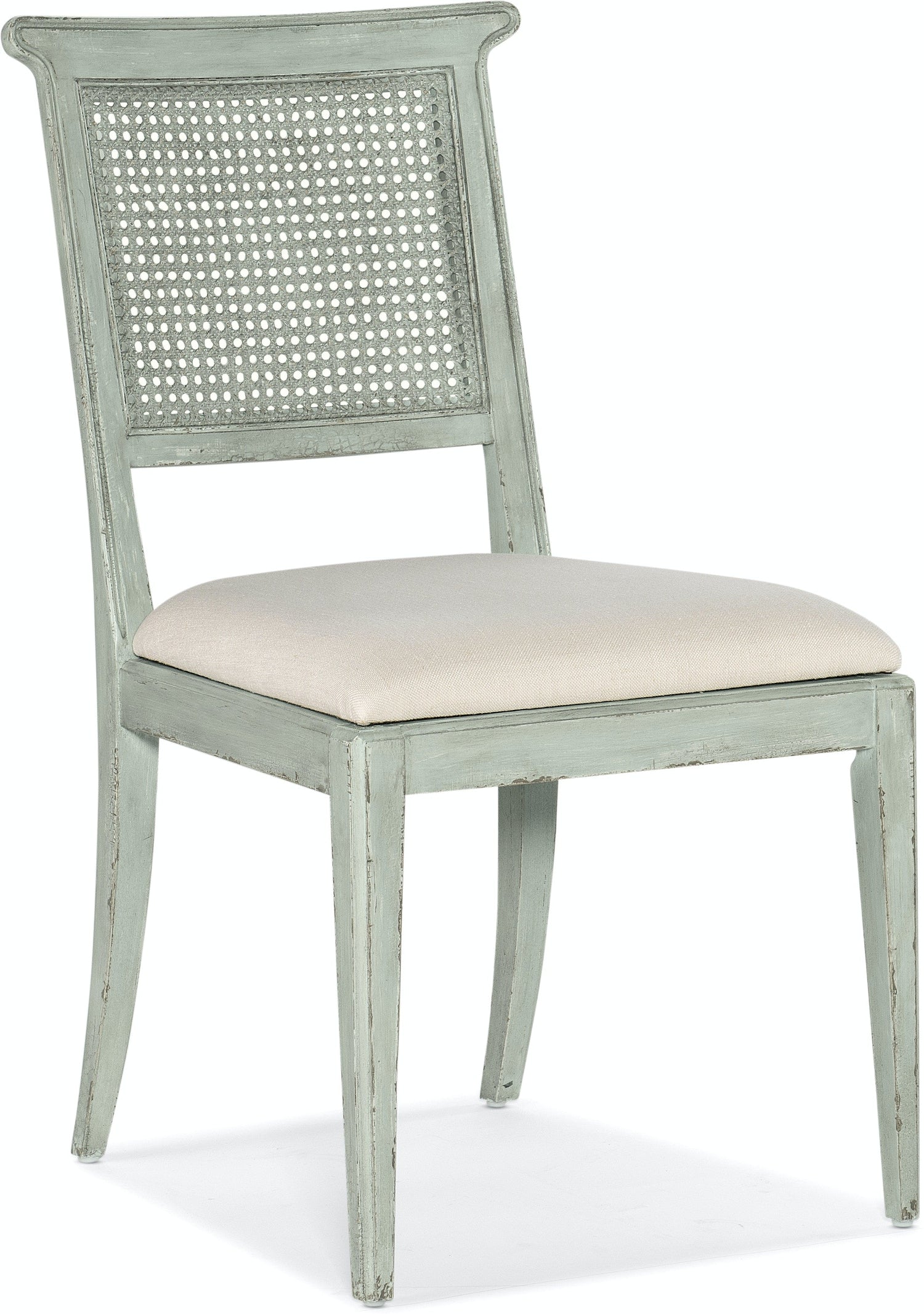 Charleston Upholstered Seat Side Chair-2 per carton/price ea-Hooker-HOOKER-6750-75410-40-Dining ChairsHaint Blue-7-France and Son