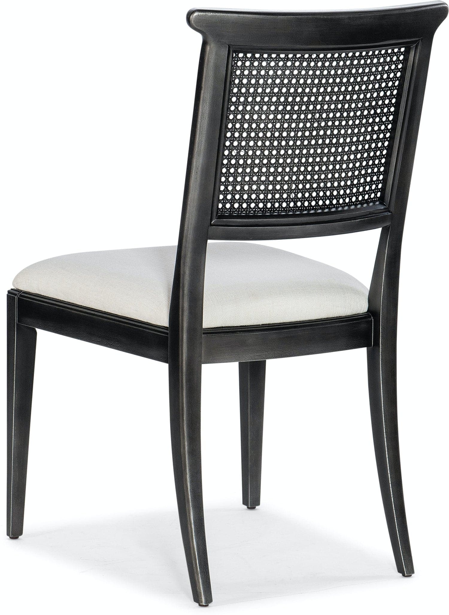 Charleston Upholstered Seat Side Chair-2 per carton/price ea-Hooker-HOOKER-6750-75410-05-Dining ChairsMagnolia White-6-France and Son