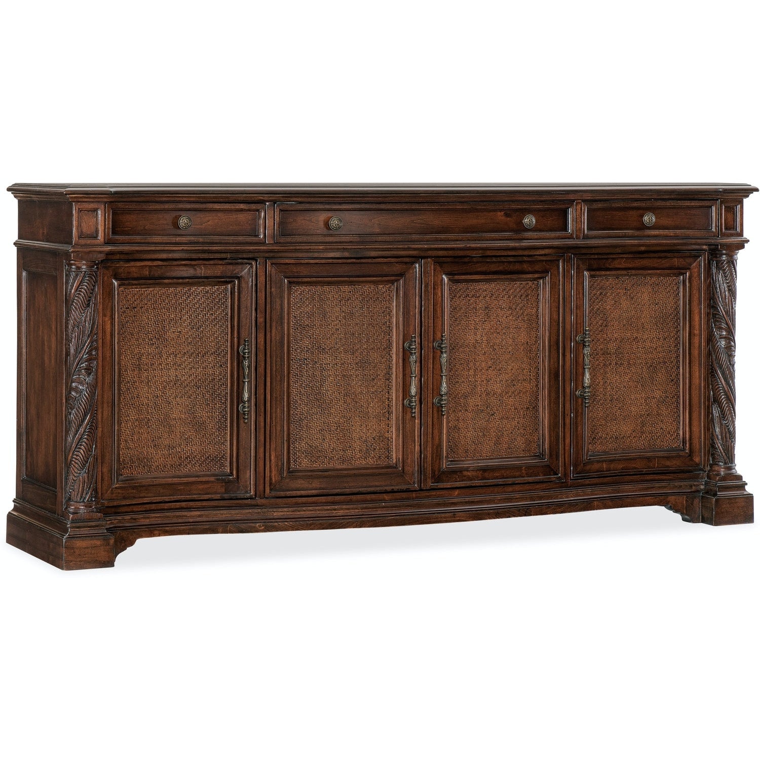 Charleston Four Door - Three Drawer Buffet-Hooker-HOOKER-6750-75903-85-Sideboards & Credenzas-1-France and Son