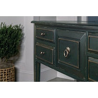 Charleston Five - Drawer Console Table-Hooker-HOOKER-6750-85013-34-Console Tables-2-France and Son