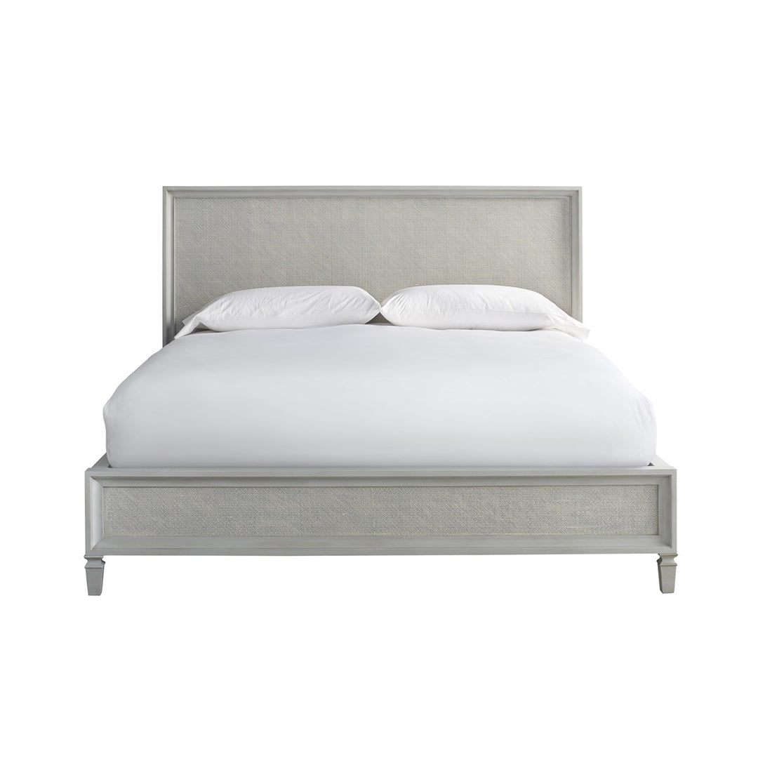 Summer Hill Collection - Woven Accent Bed-Universal Furniture-UNIV-987230B-BedsCal King-Cotton Cream-7-France and Son