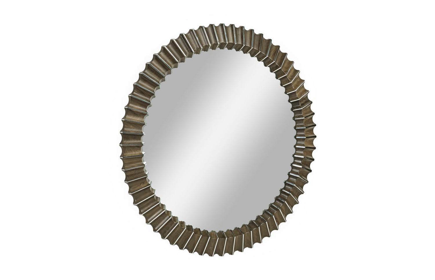 Gatsby 36" Round Mirror-Jonathan Charles-JCHARLES-N009720-AB-Mirrors-2-France and Son