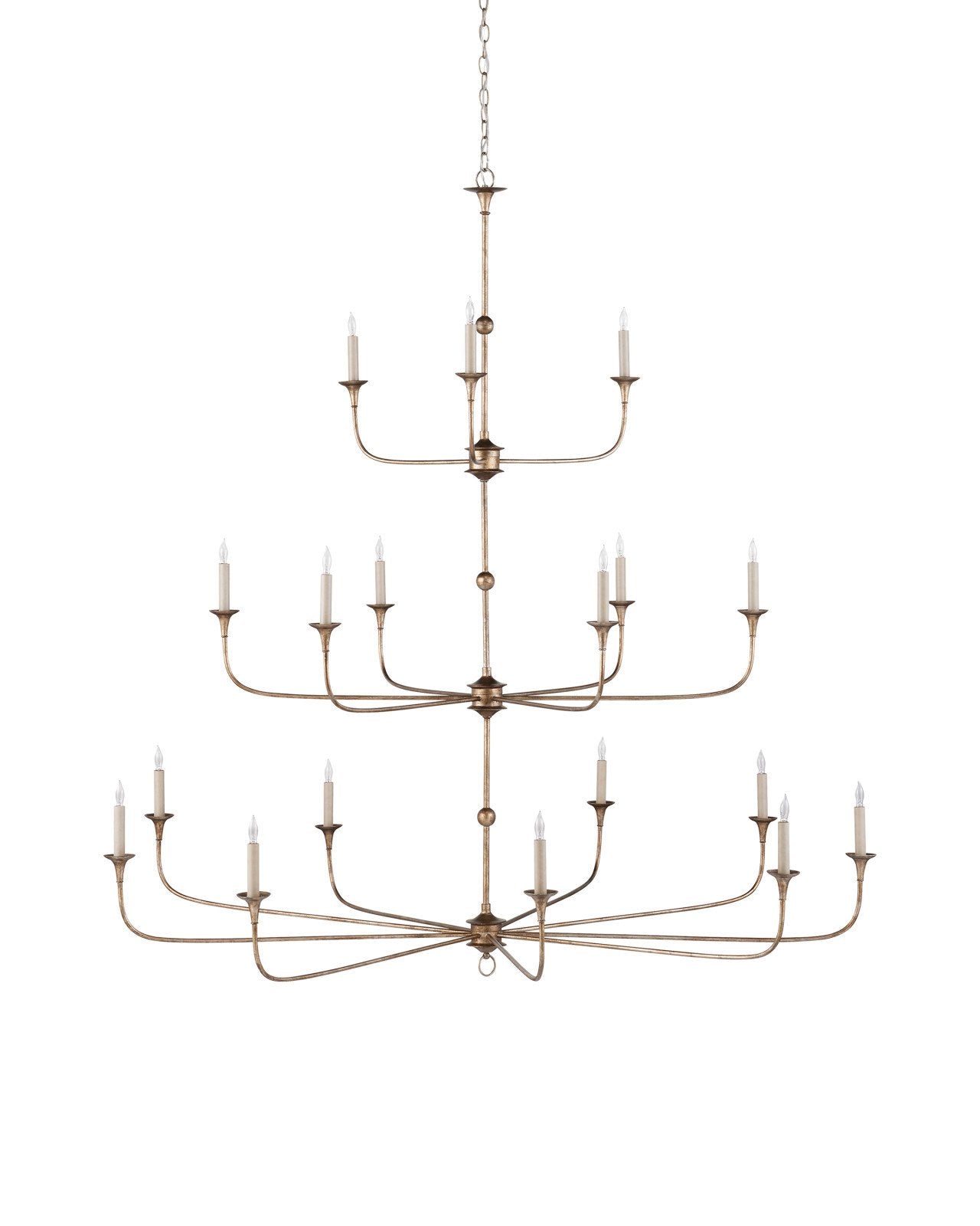 Nottaway Bronze Grande Chandelier