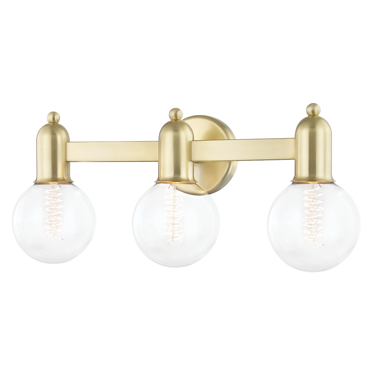 Bryce 3 Light Bath Bracket-Mitzi-HVL-H419303-AGB-Bathroom LightingAged Brass-1-France and Son