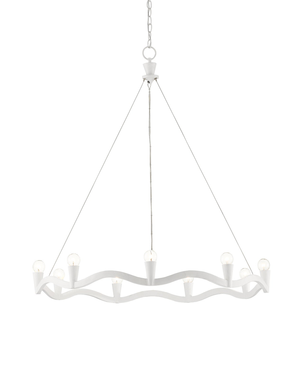 Serpentina White Chandelier