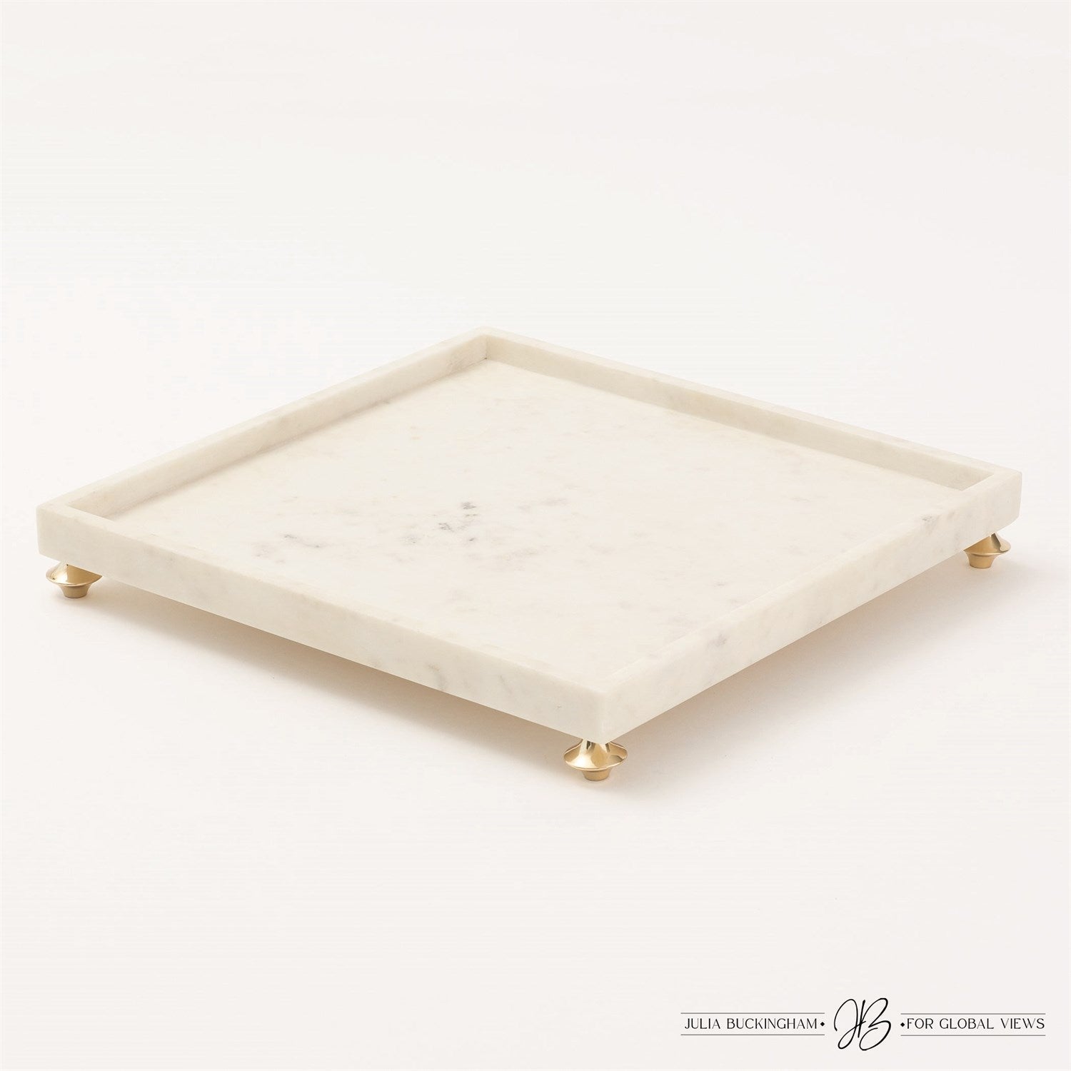 Quintessential Tray-Global Views-GVSA-JB9.90081-TraysSquare-White-3-France and Son