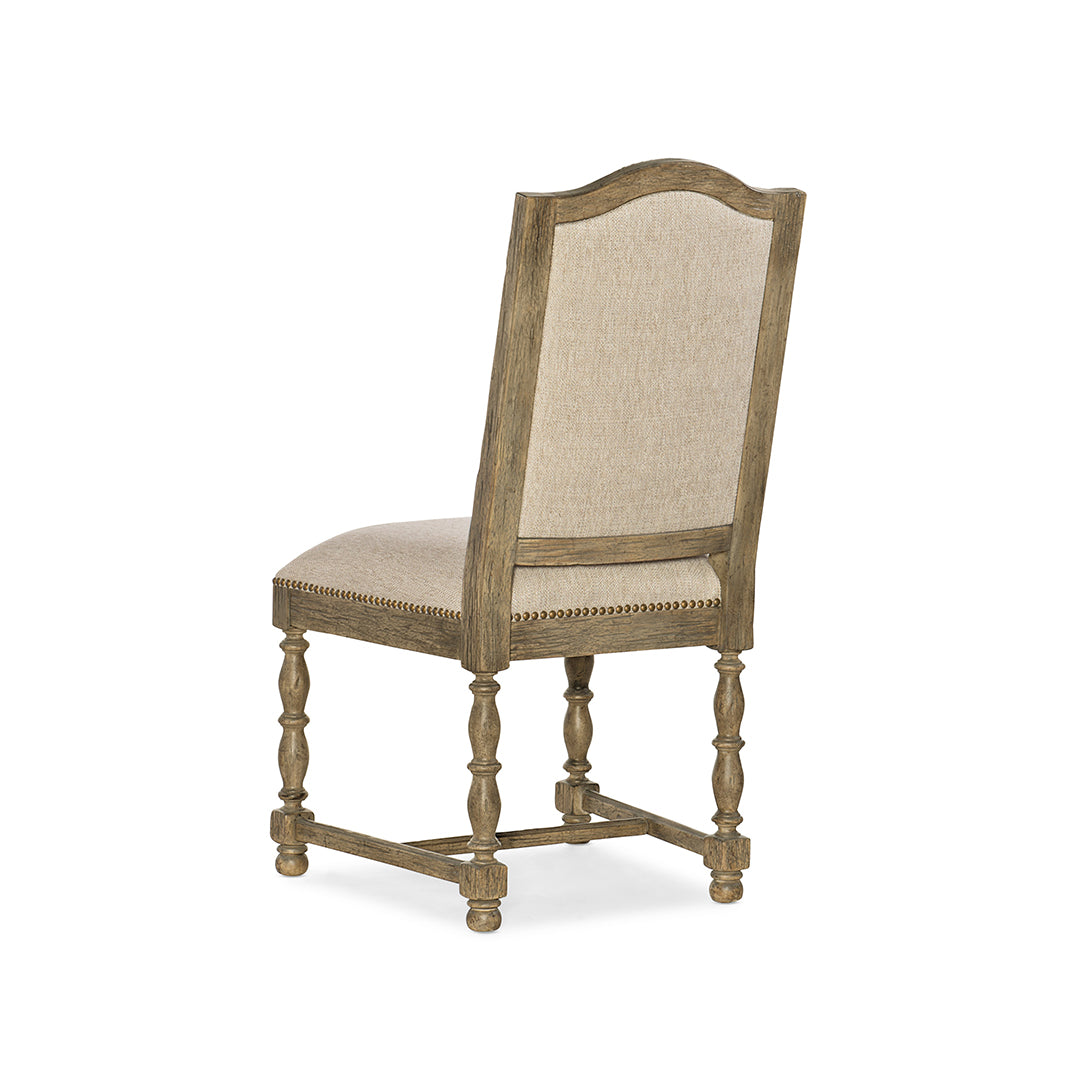 La Grange Kruschel Square Back Side Chair-Hooker-HOOKER-6960-75411-81-Dining ChairsSide Chair-3-France and Son