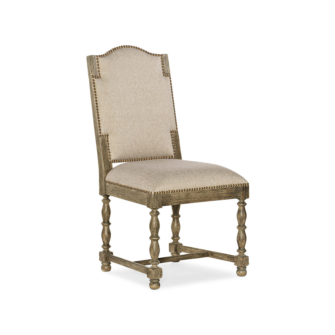 La Grange Kruschel Square Back Side Chair-Hooker-HOOKER-6960-75411-81-Dining ChairsSide Chair-1-France and Son