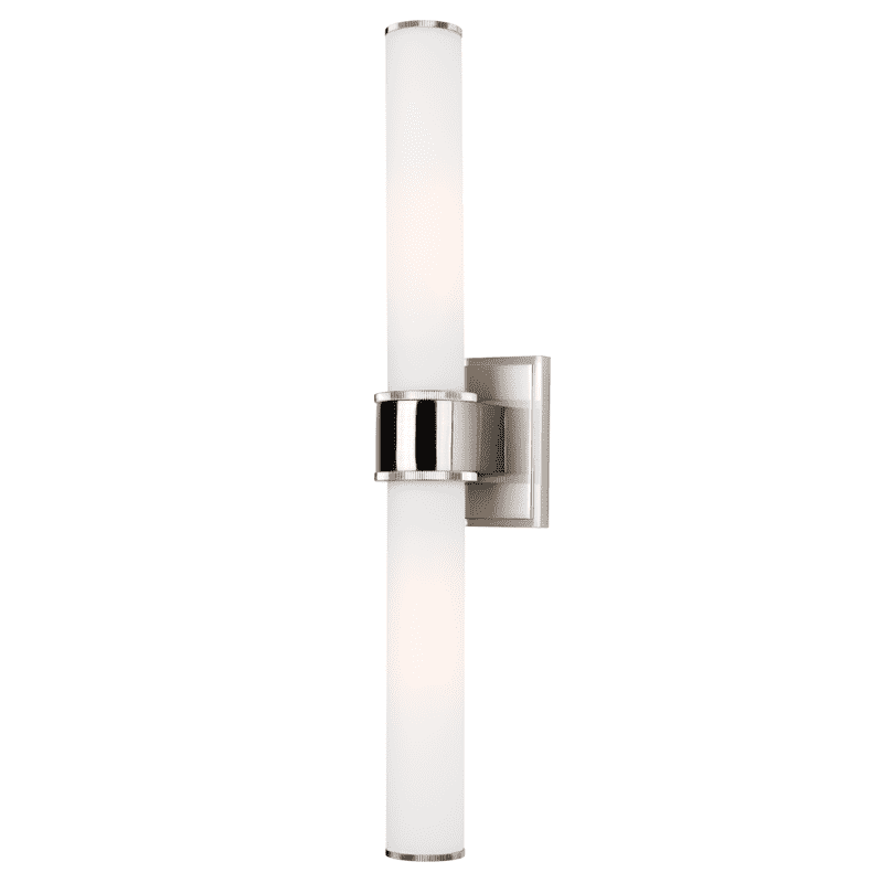 Mill Valley 2 Light Bath Bracket-Hudson Valley-HVL-1262-SN-Bathroom LightingSatin Nickel-2-France and Son