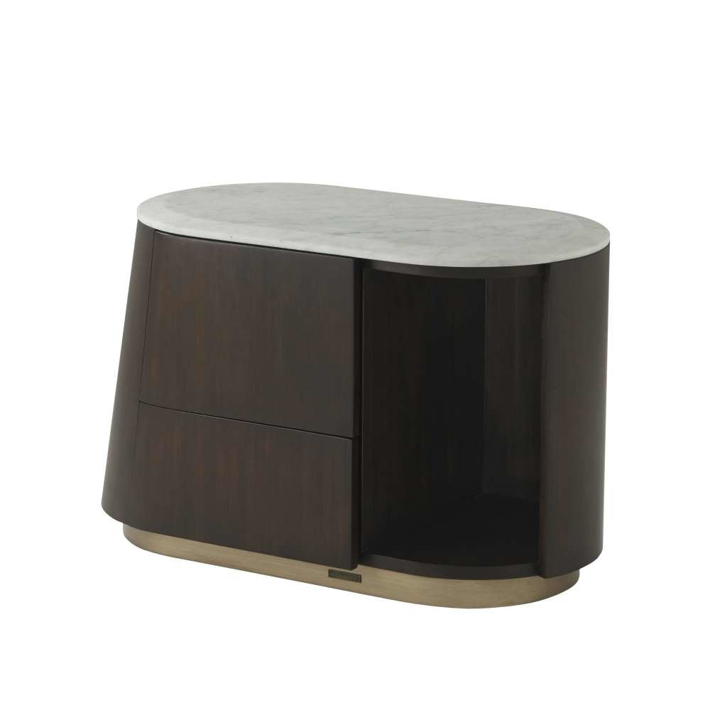 Oblique Nightstand-Theodore Alexander-THEO-SLD50031L-Nightstands-1-France and Son