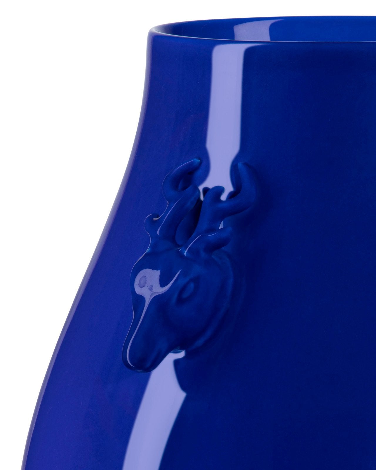 Ocean Blue Deer Ears Vase