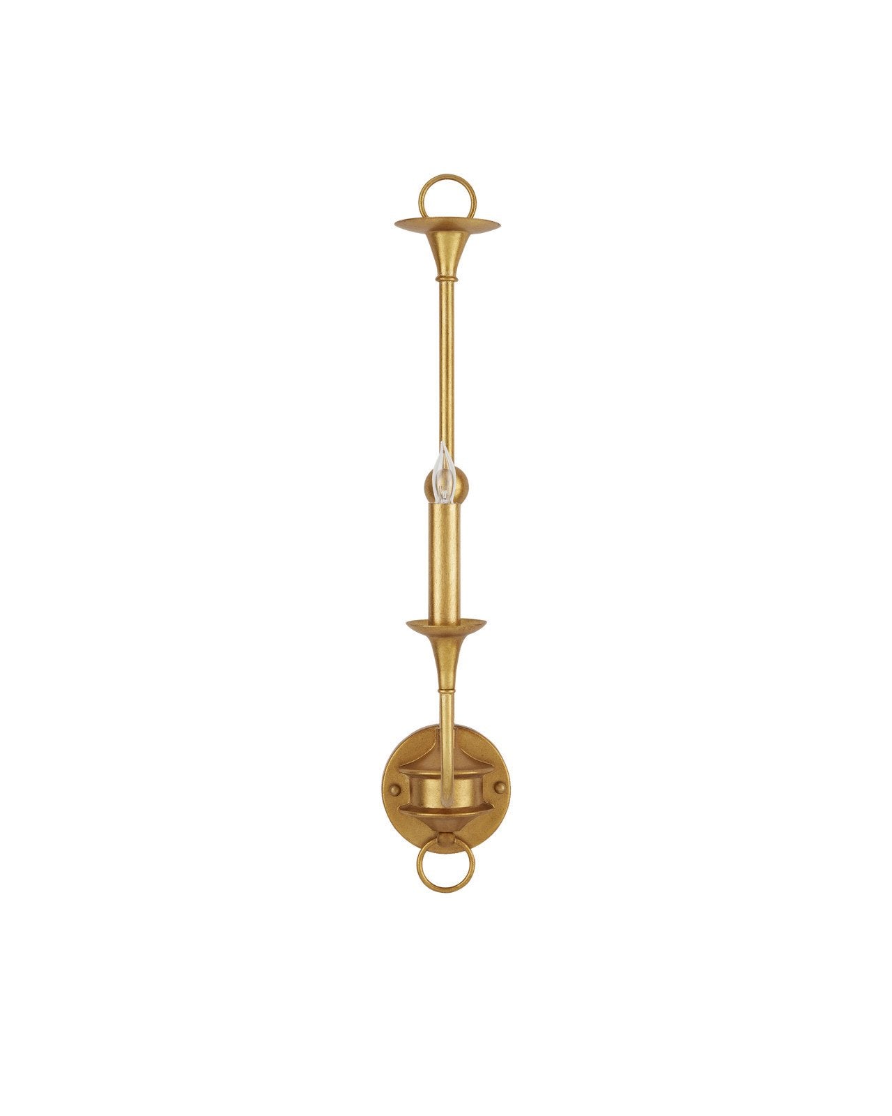 Nottaway Gold Single-Light Wall Sconce