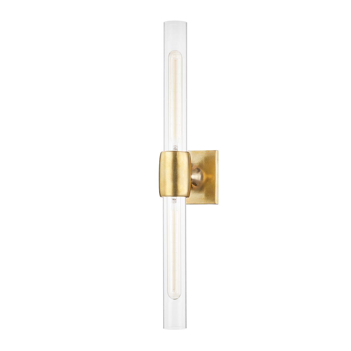 Hogan 2 Light Wall Scone-Hudson Valley-HVL-7552-AGB-Bathroom LightingAged Brass-1-France and Son