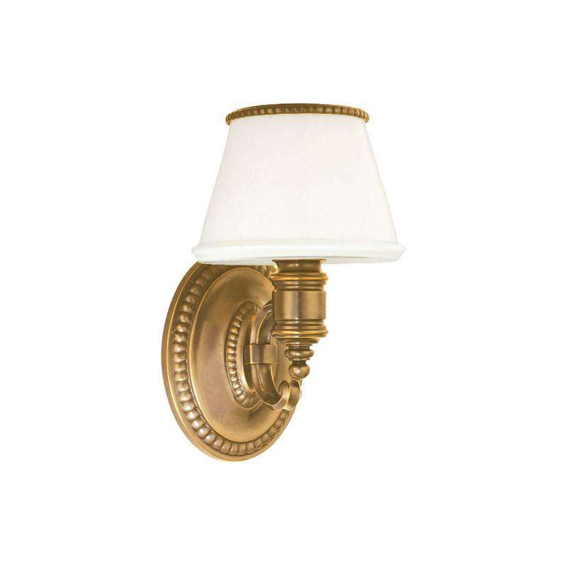 Richmond 1 Light Bath Bracket-Hudson Valley-HVL-4941-FB-Bathroom LightingFlemish Brass-1-France and Son