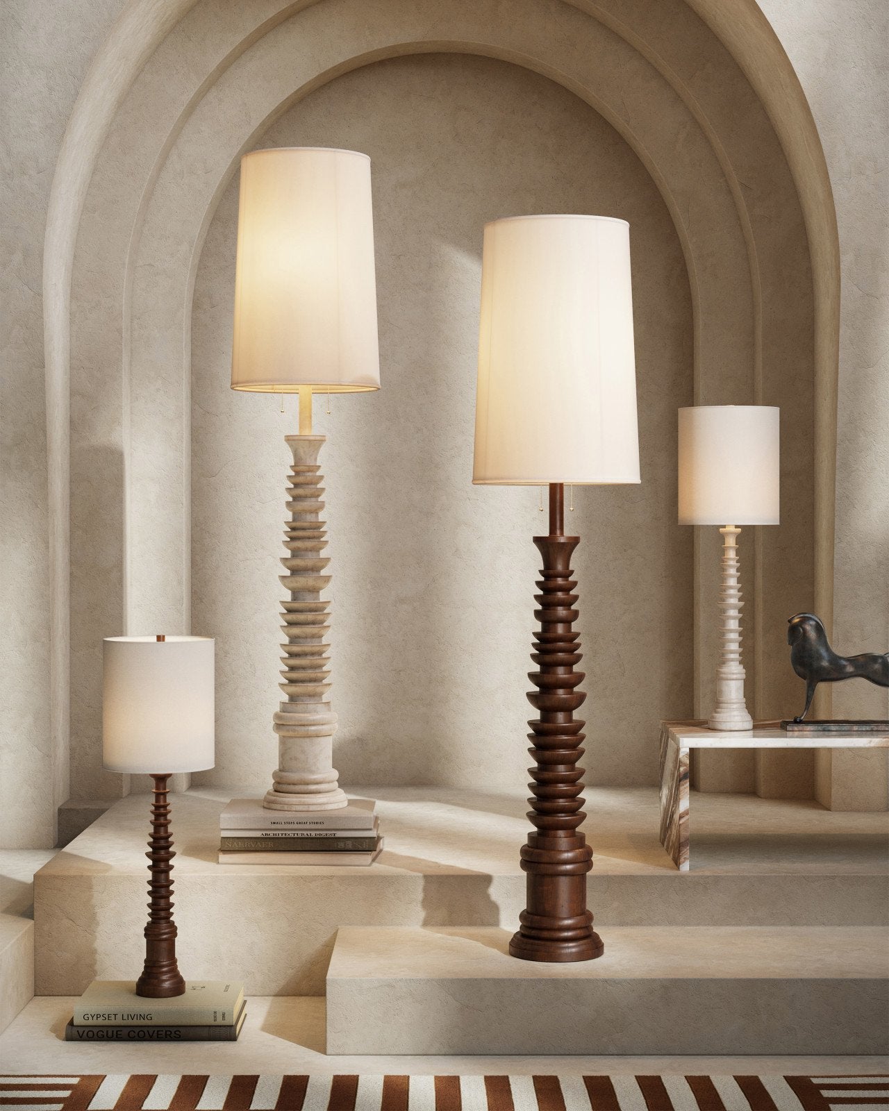 Malayan Natural Table Lamp