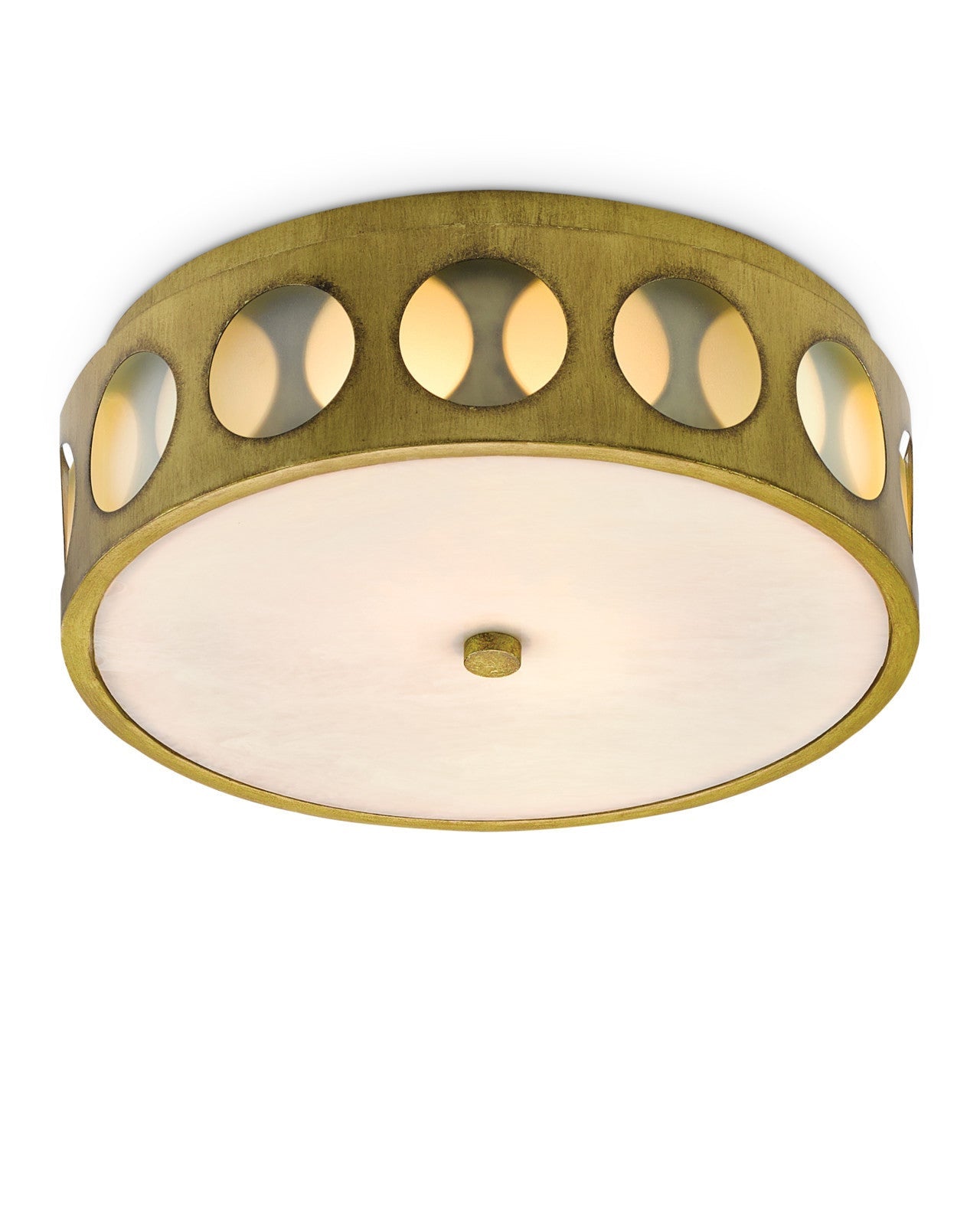 Go-Go Brass Flush Mount