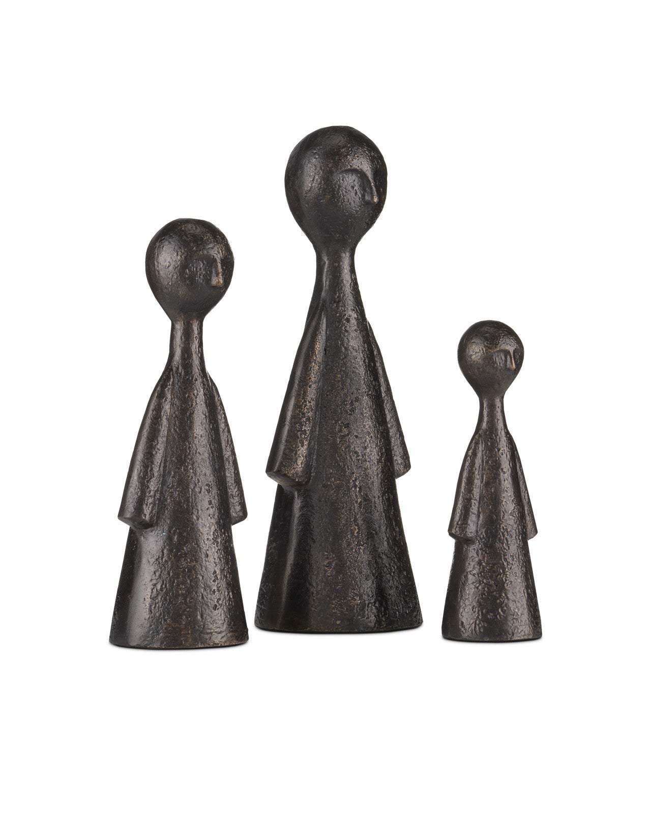 Ganav Bronze Figure Set of 3