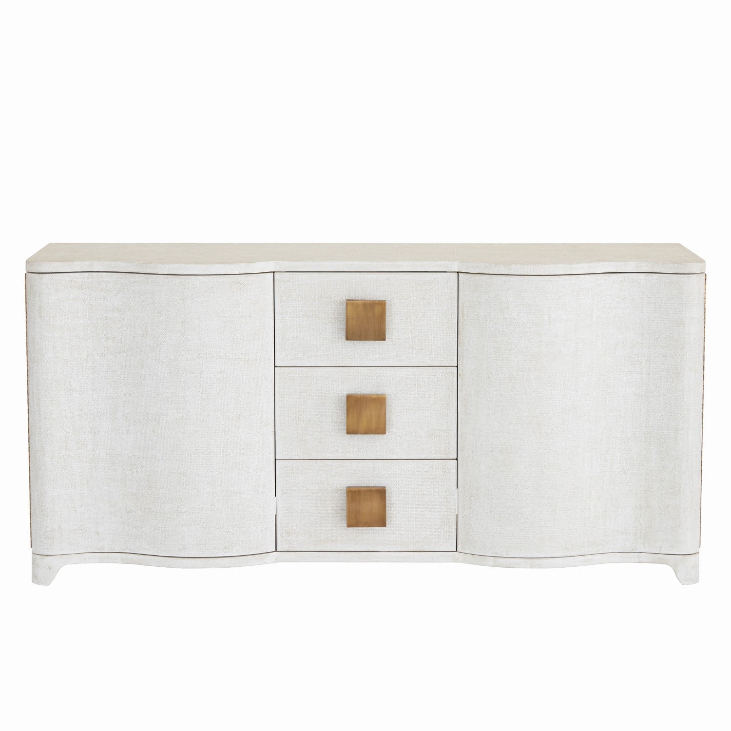 Toile Linen Credenza-Global Views-GVSA-7.20020-Sideboards & CredenzasWhite-4-France and Son