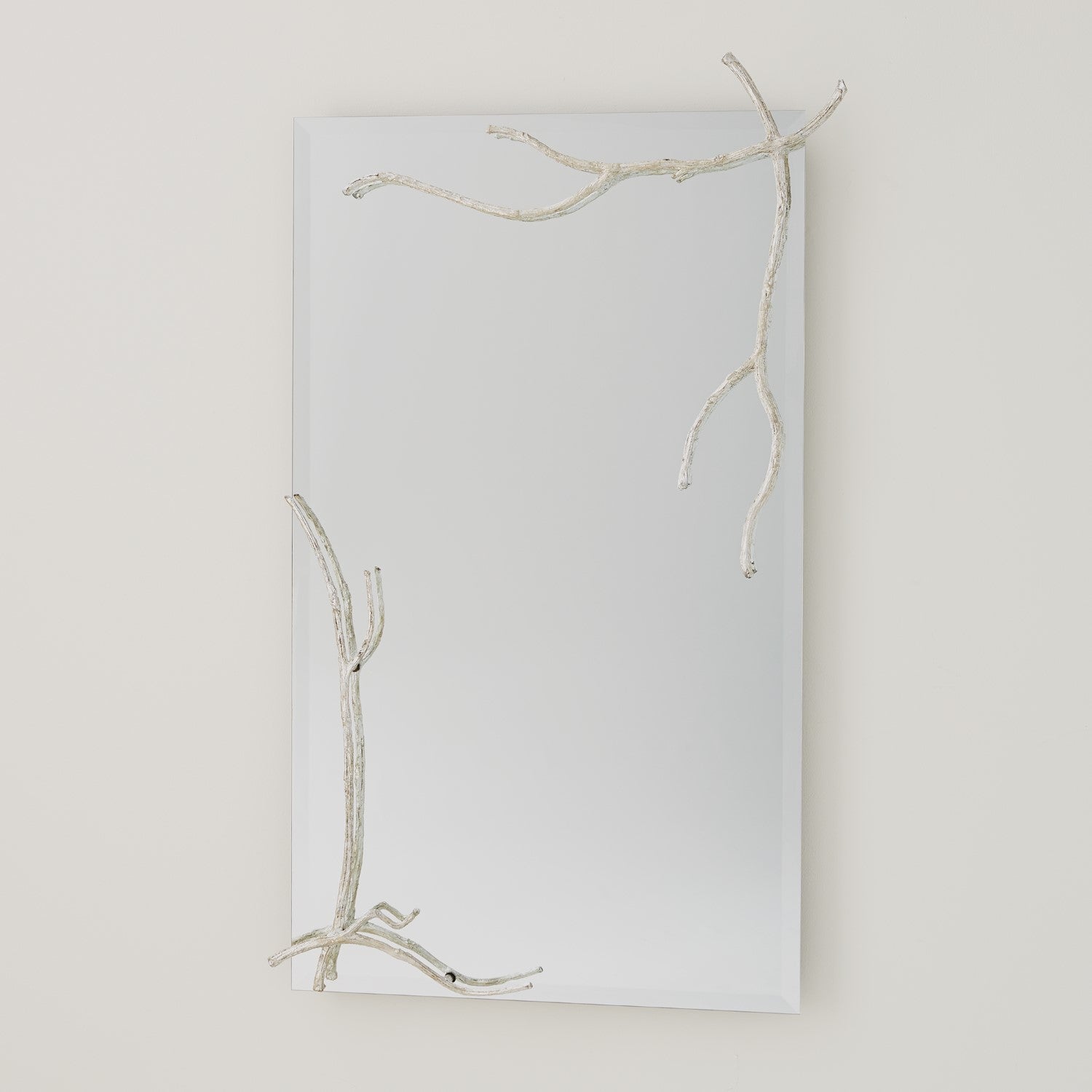 Twig Mirror-Global Views-GVSA-7.80551-MirrorsLarge-Silver Leaf-1-France and Son