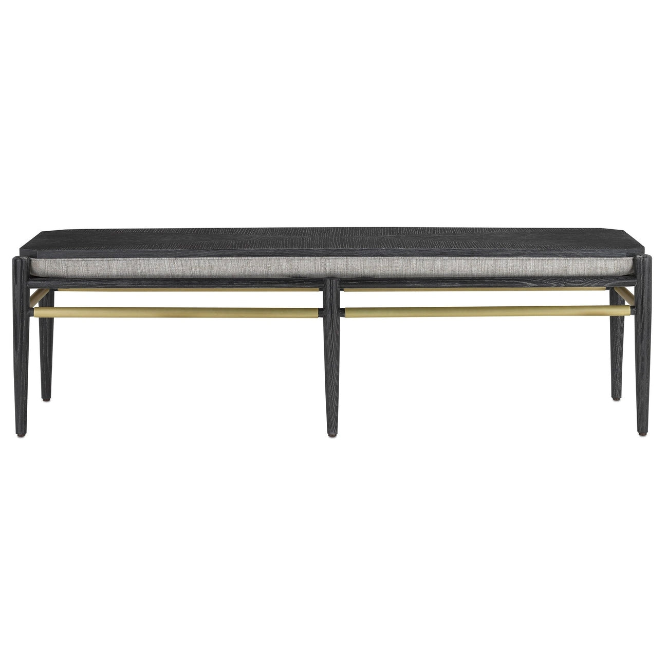 Visby Smoke Black Bench-Currey-CURY-7000-0312-Benches-4-France and Son