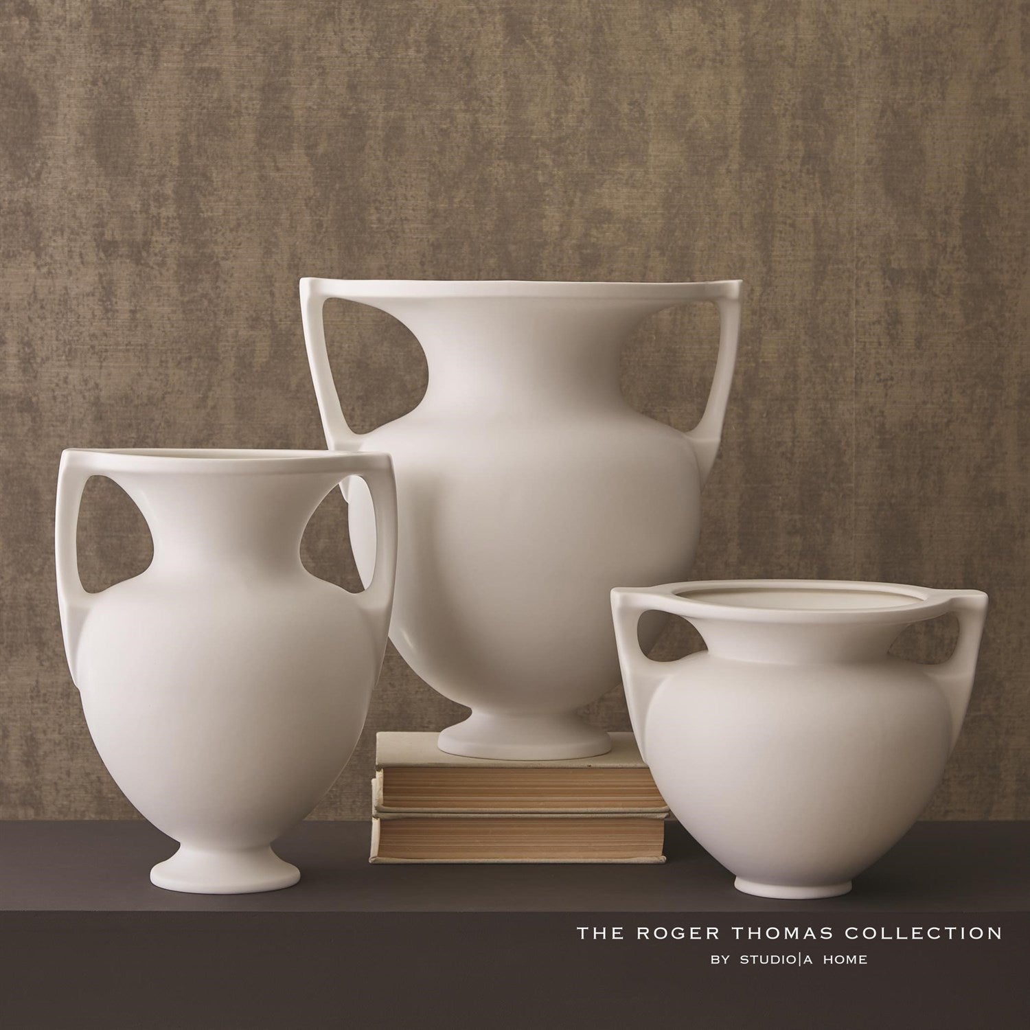 Grecian Amphora-Global Views-GVSA-RT7.10001-Decorative ObjectsLarge-Matte White-4-France and Son