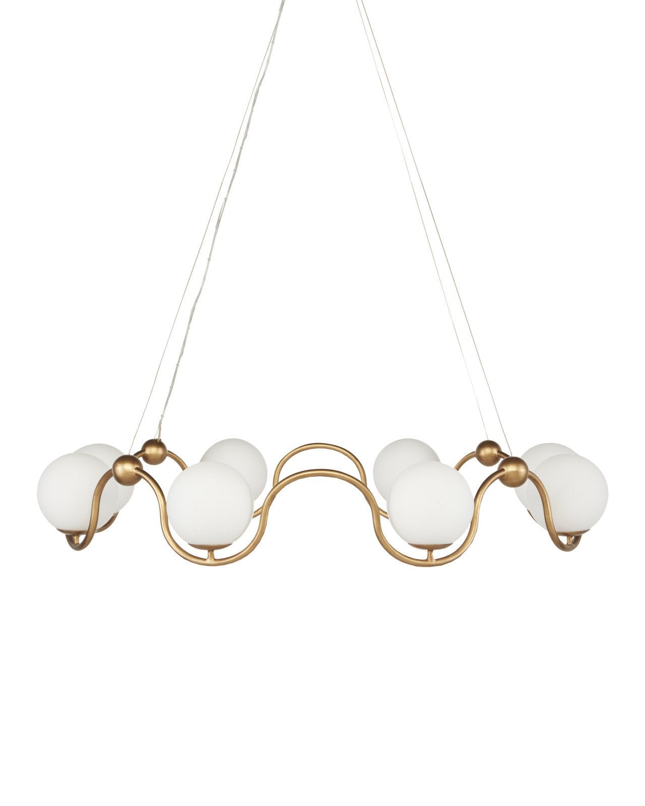 Equilibrium Brass Chandelier