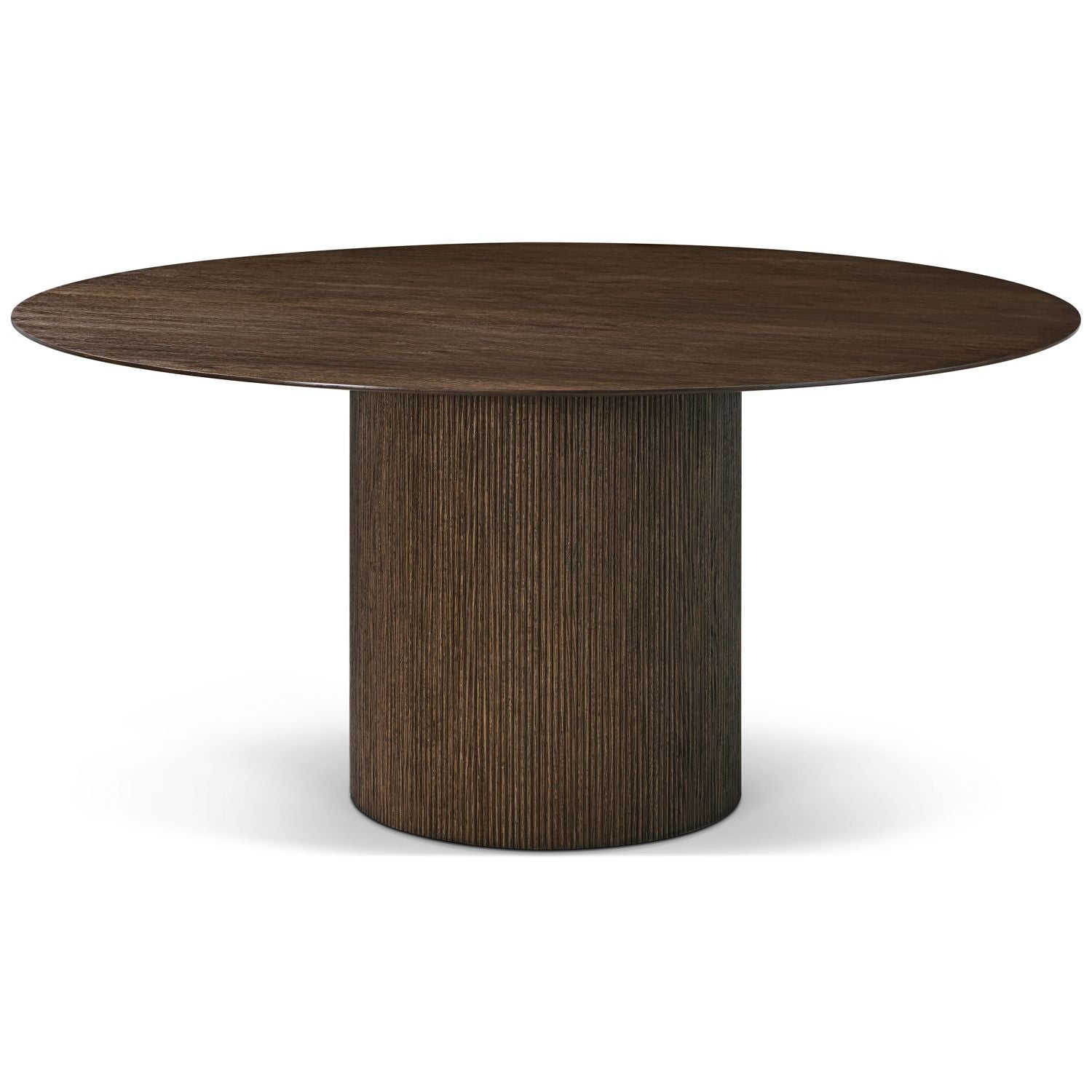 Vienna Round Dining Table - Signature / Brown
