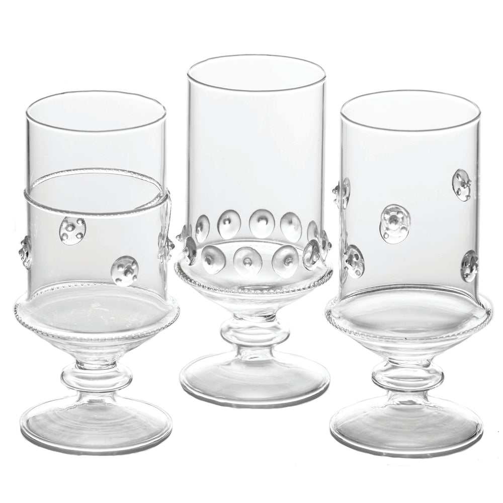 La Boheme Footed Votives, Set of 6-ABIGAILS-ABIGAILS-710208-Candle Holders-1-France and Son